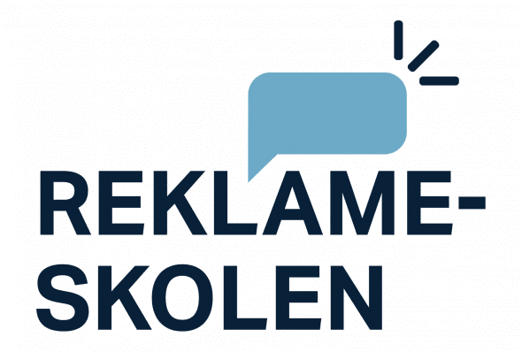 Logo til Reklameskolen.